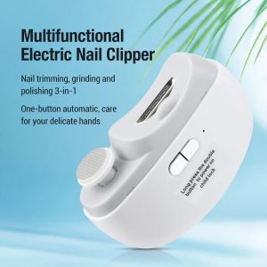 2 in 1 Electric Polishing Automatic Nail Clippers