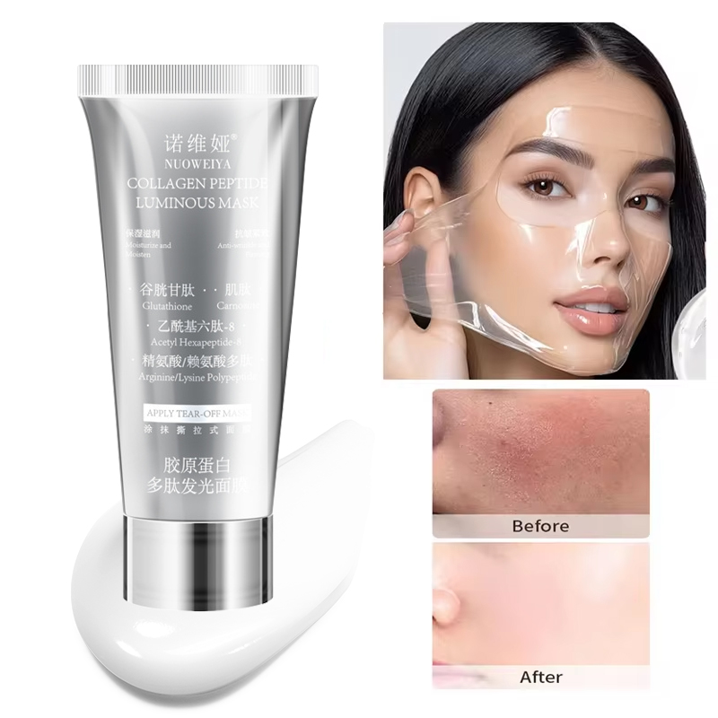 Collagen Wrapping Peel Off Mask Makeup Facial Anti-wrinkle Moisturizing Brighten Smooth Face Firming Skin Rejuvenation Care Mask - Image 6