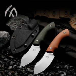 HUANG FU high hardness outdoor knife, a portable and multifunctional tool suitable for various environments, a gift for men