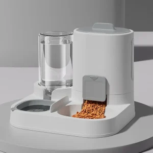 1-Pack Automatic Gravity-Fed Cat Water Dispenser & Feeder - Spill-Proof Large Capacity One-Piece Design, - AliExpress 15