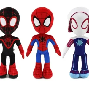 27-30CM Anime Avengers Spiderman Plush Toys Into the Spider-Verse Gwen Peter Parker Noir Dolls Soft Stuffed Toy For Kids Gifts - AliExpress 26