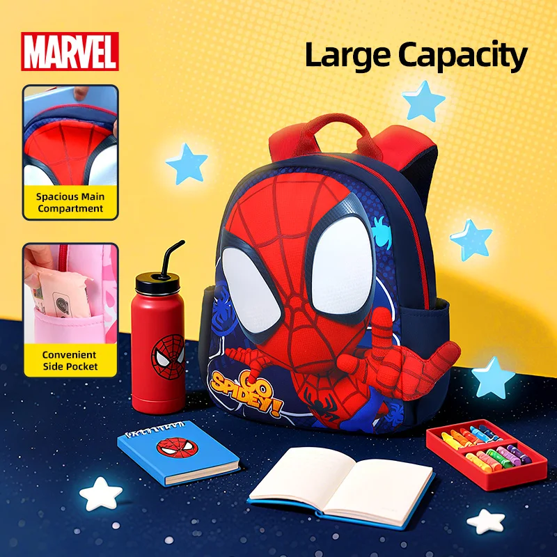 Disney Spider-Man Toddler Backpack for Boys and Girls Cute, Comfortable, Breathable, Ultra-Lightweight Waterproof Backpack - AliExpress 1501 - Image 6
